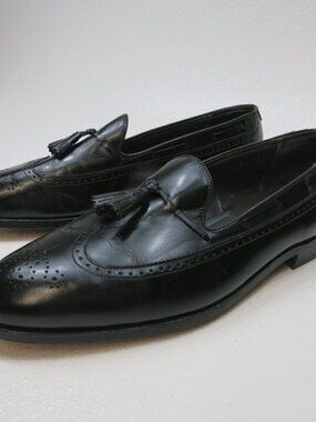Wright Brogue Leather Dress Wingtip Loafers Shoes Men's Formal Footwear 12 C